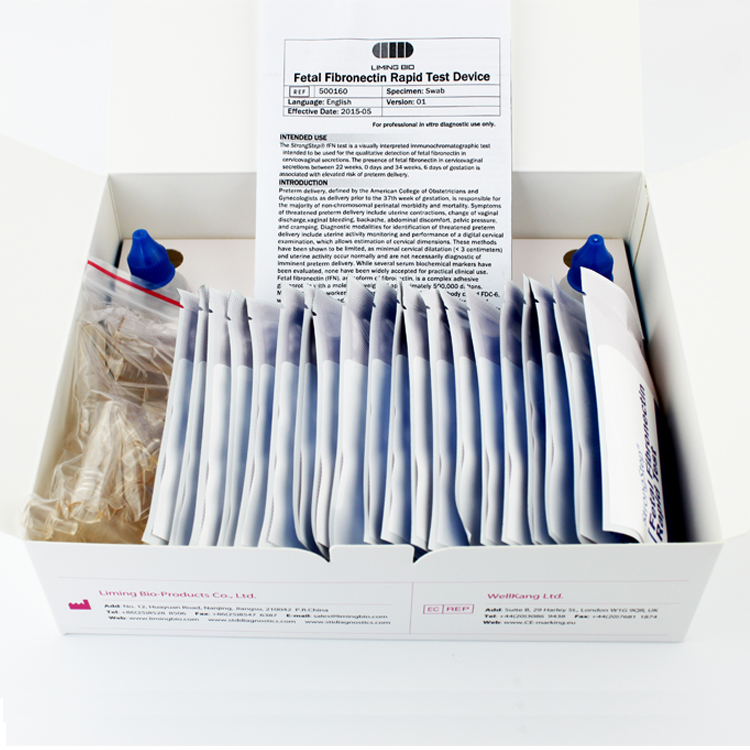 Fetal Fibronectin Rapid Test Device23
